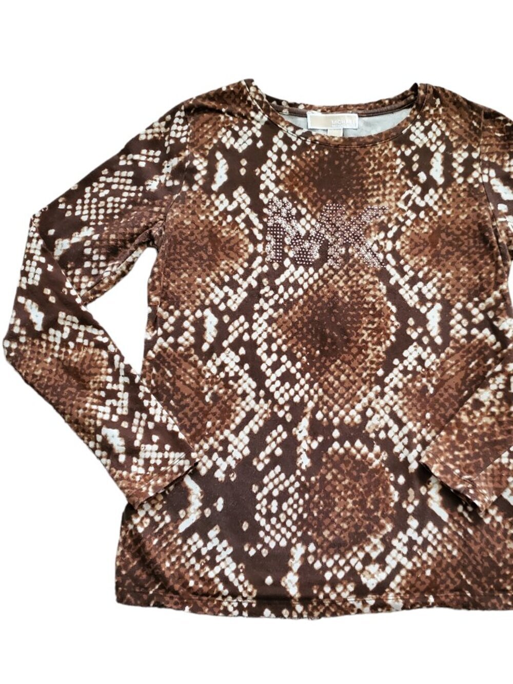 MICHAEL KORS STUDDED MK LOGO TOP SIZE MED